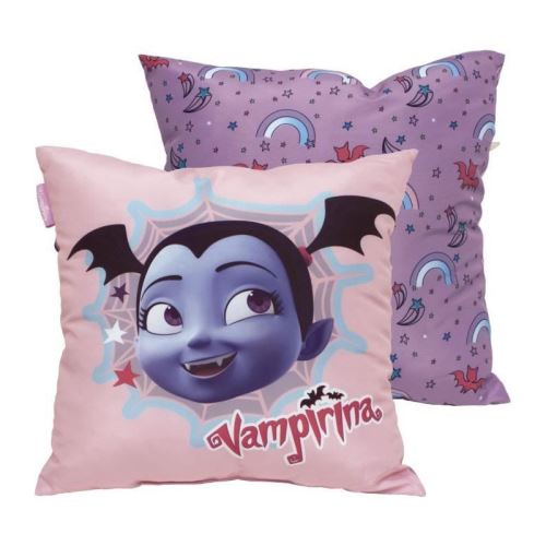 disney coussin carré carré confort vampirina - 40x40 cm