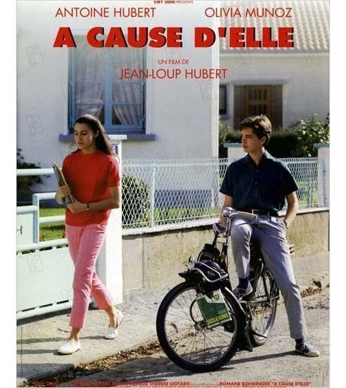 A cause d'elle AFFICHE CINEMA ORIGINALE