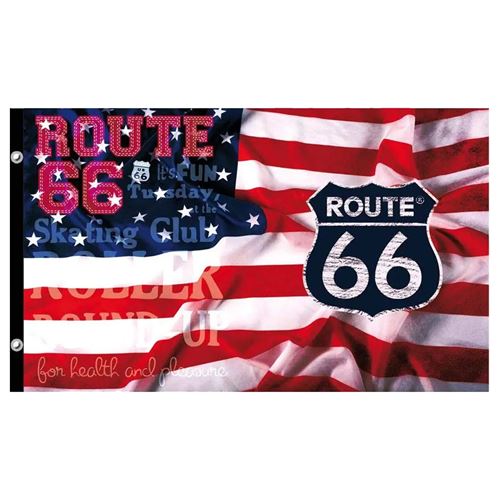 Drapeau Route 66