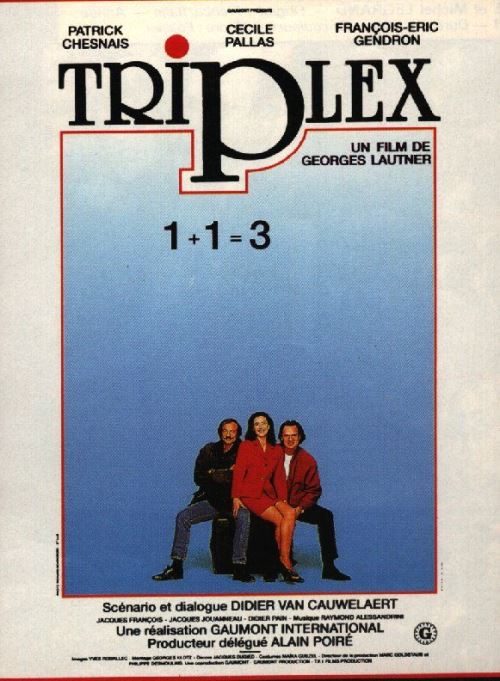 Triplex AFFICHE CINEMA ORIGINALE