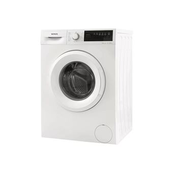 WINIA WVD-08T2WW12B - Machine à laver - largeur : 59.7 cm - profondeur : 55.7 cm - hauteur : 84.5 cm - chargement frontal - 8 kg - 1200 tours/min - blanc