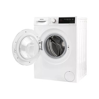WINIA WVD-08T2WW12B - Machine à laver - largeur : 59.7 cm - profondeur : 55.7 cm - hauteur : 84.5 cm - chargement frontal - 8 kg - 1200 tours/min - blanc