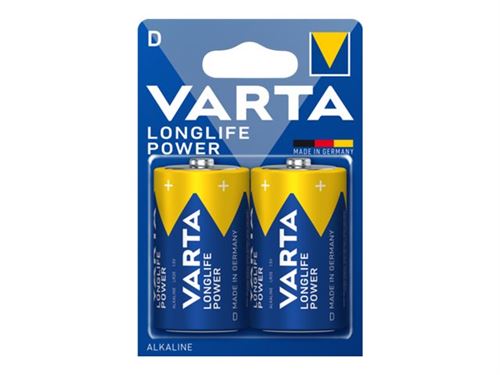 Varta Longlife Power - Batterie 2 x D/LR20 - alcaline-manganèse