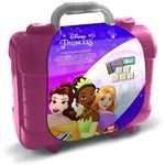 Travel Set - Multiprint - 42660 - 5 Tampons Princesses Disney, 10 Crayons