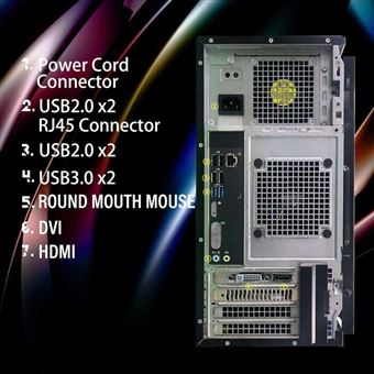 100€ sur PC gaming Slp Reco 2 Intel Core i7 6700 16 Go RAM 512 Go SSD Noir  Reconditionné - Unité Centrale - Achat & prix