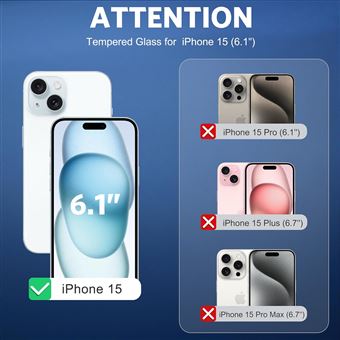 Coque IPhone 15 Plus Silicone Noir – Little Boutik (Neuf)