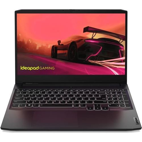 PC Portable Gamer IdeaPad Gaming 3 - 15'' FHD - RTX 2050 - Ryzen 5-5500H - RAM 16 Go - SSD 512 Go - Sans Windows - AZERTY