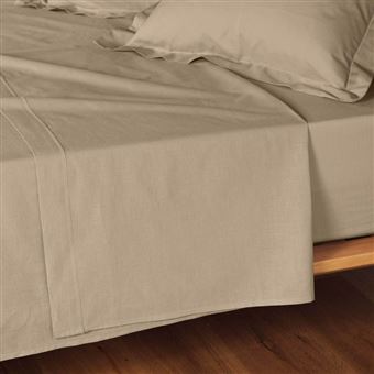Drap Plat "Lina" 240x300cm Sable - 1