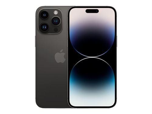 Apple iPhone 14 Pro Max - 5G smartphone - double SIM / Mémoire interne 128 Go - écran OEL - 6.7"" - 2796 x 1290 pixels (120 Hz) - 3 x caméras arrière 48 MP, 12 MP, 12 MP - front camera 12 MP - démo - noir spatial État correct - Apple reconditionné disponible sur Fnac