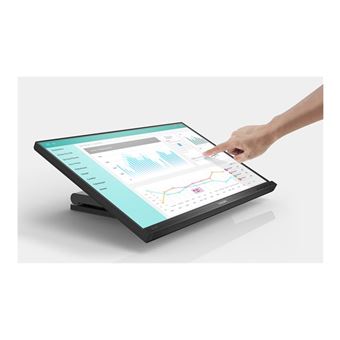 Philips 242B1TC - Écran LED - 24" (23.8" visualisable) - écran tactile - 1920 x 1080 Full HD (1080p) @ 75 Hz - IPS - 250 cd/m² - 1000:1 - 4 ms - HDMI, VGA, DisplayPort - haut-parleurs - texture noire