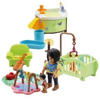 70862 Set de Jeu Chambre de Bébé Thème Vie Urbaine avec Figurines Playmobil Multicolore - 1