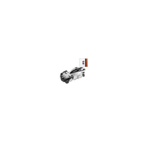 Voiture Mini Radiocommand&eacute;e Jouet Grimpe Murs Cascade Led Nocturne Noire -