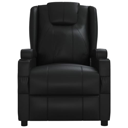 Non Communiqué Noir Vidaxl Fauteuil Inclinable Similicuir