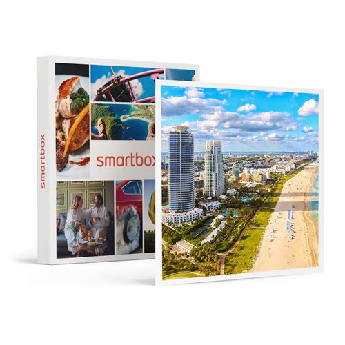 SMARTBOX - Coffret Cadeau Voyage en Floride : 5 jours en hôtel 4* à Miami avec excursion dans les Everglades et les Keys-Séjour