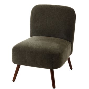Fauteuil Bucolique vert 60 cm - Amadeus - Vert - Tissu - 1