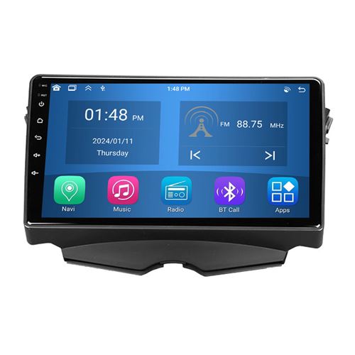 Autoradio RoverOne® Bluetooth CarPlay Android Auto Navigation 4Go RAM 64Go ROM pour Hyundai Veloster FS 2011-2017