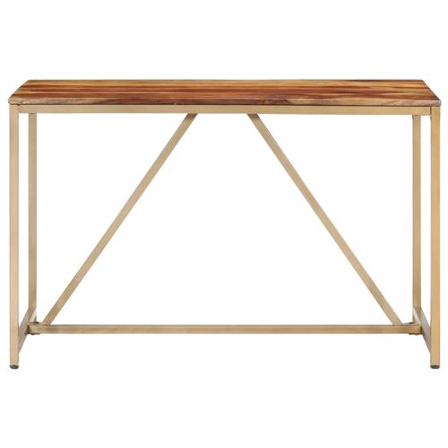 vidaXL Table de salle à manger 120x60x76 cm Bois solide
