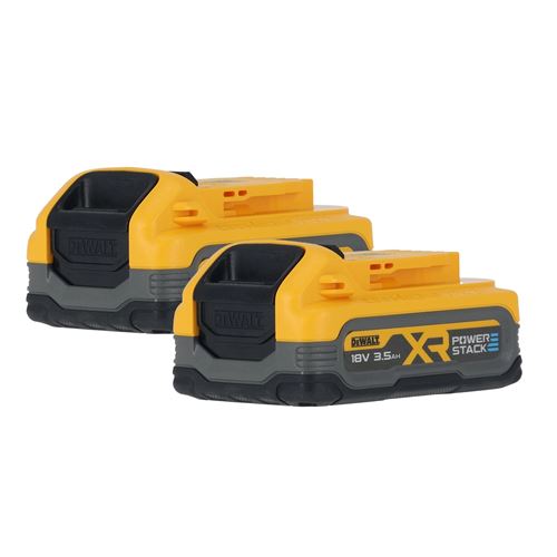 Dewalt - 18v Batteria Xr Powerstack 3,5 Ah, 2 Pz Dcbp318s2