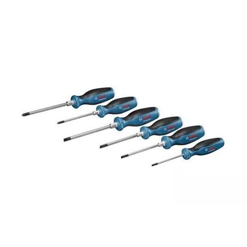 Non Communiqué Set De 6 Tournevis Plat