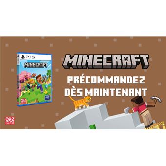 Minecraft PS4 – Jeu Complet Boîtier – Action-Aventure PEGI 7