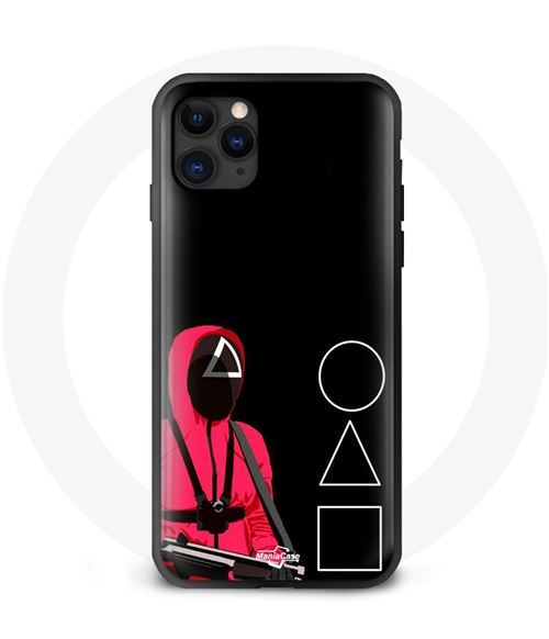 Coque Iphone 11 Squid Game among triangle Maniacase
