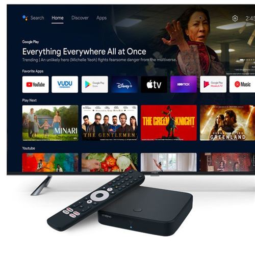Streaming Box Hybride - Strong - Srt420 - 4K - Hdr - Dolby Vision - Chromecast