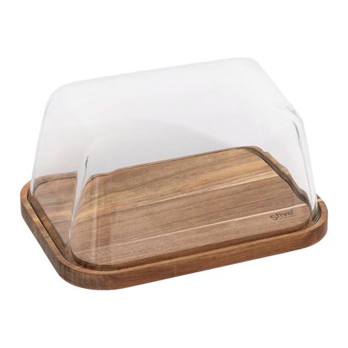 Non Communiqué Transparent Five Simply Smart - Boîte À Fromage En Verre "Harmony" 24Cm