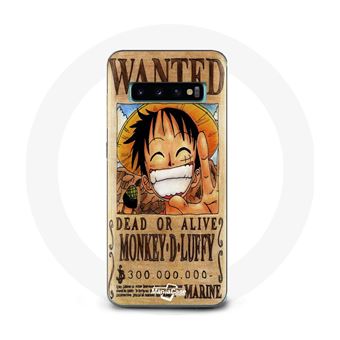 Coque pour Samsung Galaxy S10 One Piece Manga Luffy affiche de recherche Maniacase - 1