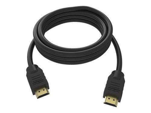 VISION Professional - HDMI-kabel met ethernet - HDMI male naar HDMI male - 2 m - zwart - 4K ondersteuning