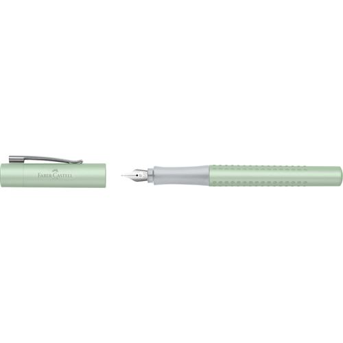 FABER-CASTELL Stylo-plume GRIP Pearl Edition, EF, menthe