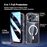 Coque IPhone 17 Avec Sangle – Protection Chute 4,9 M – Compatible MagSafe – Transparent – Marque MAGEASY