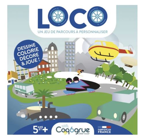 Loco - jeu de parcous &agrave; personnaliser LOC1912