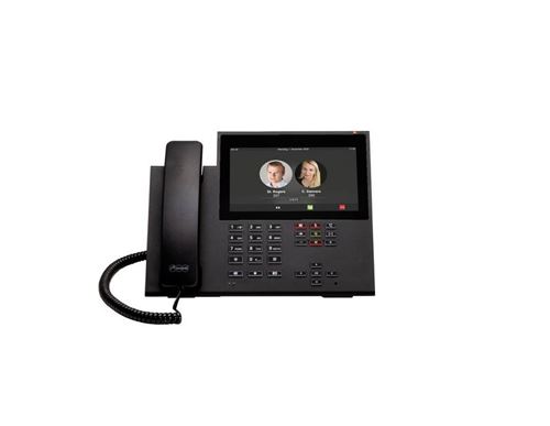 Téléphone VoIP filaire Auerswald COMfortel D-600 90263 écran couleur noir