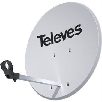 Televes S630ISD-W Antenne SAT 63 cm Réflecteur: Plastique renforcé à la fibre de verre blanc - 1