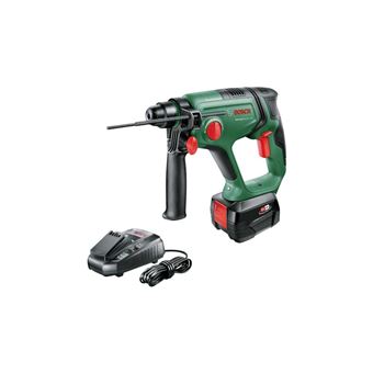 Bosch Home and Garden Universal Hammer -Marteau perforateur sans fil 18 V 4.0 Ah Li-Ion + batterie, + chargeur, + mallette - 1