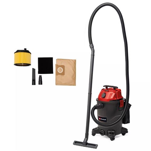 Einhell - Aspirateur eau et poussière TC-VC 1930 A - 1500W - 30L - Prise asservie - Soufflerie - Image 3