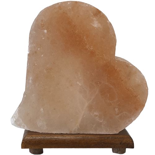 Lampe cristal de sel en forme de coeur (3 Kg)