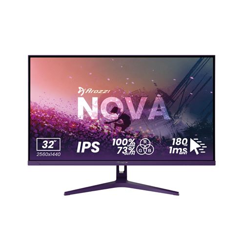 Arozzi Nova 32" IPS, 180Hz -Violet