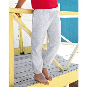 Fruit Of The Loom Pantalon de jogging Enfant Lot de 2 14 15 ans Gris UTRW6840 Pantalons de sport Achat prix fnac