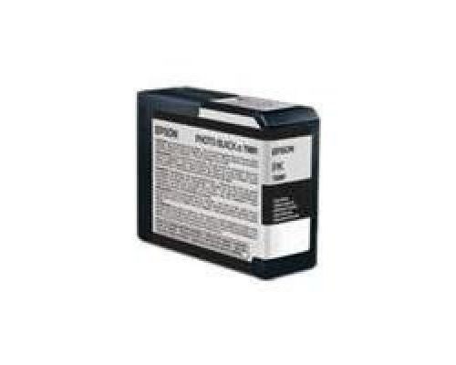 Epson T5801 Cartouche d'encre d'origine 1 x photo noire pour Epson stylus pro 3800-3880 C13T580100