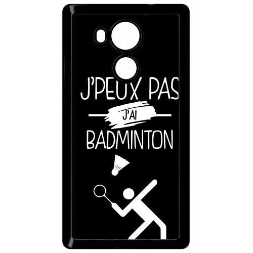 Coque huawei mate 8 j peux pas j ai badminton 2