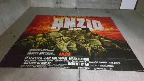 La Bataille Pour ANZIO (6 Panneaux) - AFFICHE CINEMA ORIGINALE État correct - N/A reconditionné disponible sur Fnac