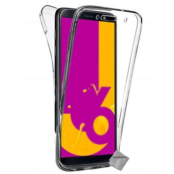 Coque silicone gel fine 360 integrale pour Samsung Galaxy J6