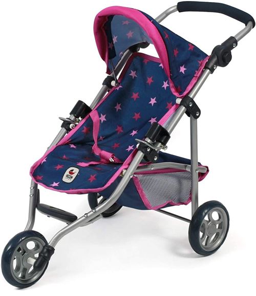 Bayer Chic 2000 612 72 - Petite poussette de jogging LOLA pour poupées - Coloris 72