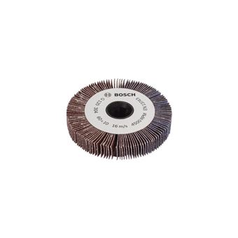 Rouleaux à Lamelles Bosch Grain 80 - 60mm Et 5mm Pour Ponceuse PRR 250 ES