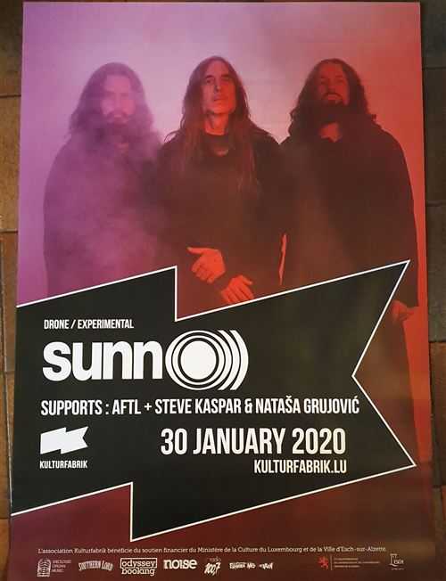 Acheter Sunn O))) - Live 2020 - 60x80cm - Affiche État correct - 14,99 € Sunn O))) - Live 2020 - 60x80cm - Affiche État correct - N/A reconditionné disponible sur Fnac