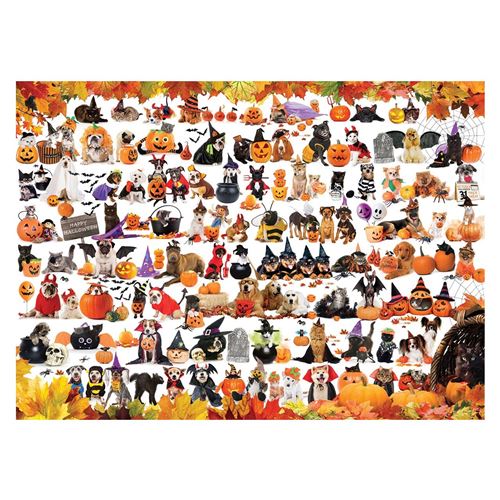 EuroGraphics 6000-5416 Puzzle Halloween Pets