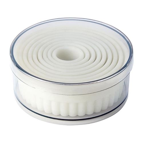 Découpoir rond cannelé