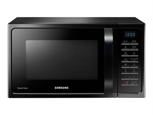 Samsung Smart Oven MC28H5015CK - Four micro-ondes combiné - grill - pose libre - 28 litres - 900 Watt - noir