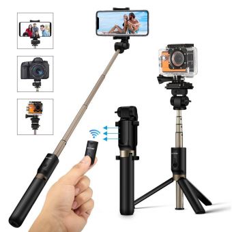 Blitzwolf Selfie Stick Tripod With Bluetooth Remote For Gopro Iphone X 8 Plus 7 6 6s Plus Android Samsung S9 S8 S7 Plus Edge 4 In 1 Mini Pocket Extendable Monopod Aluminum